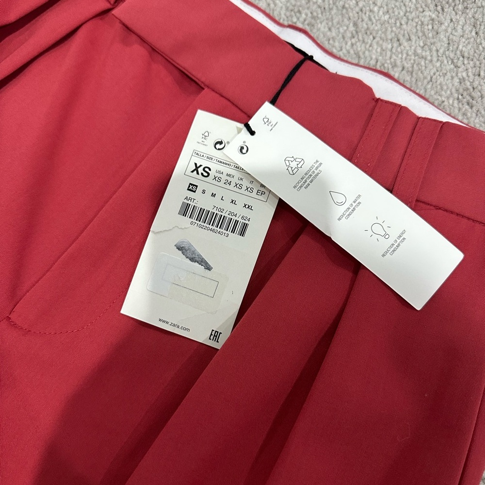 ZARA HIGHT WAISTED TROUSERS - Picture 12 of 15